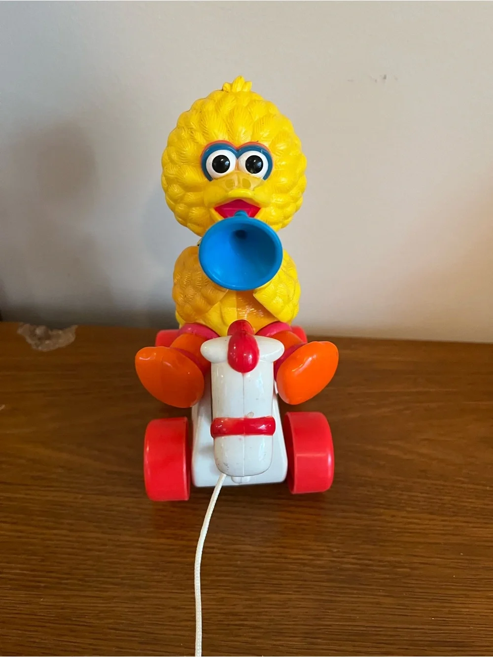 Vintage Sesame Street Pull Along Train